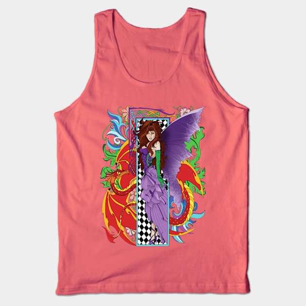 Iris Tank Top by tigressdragon